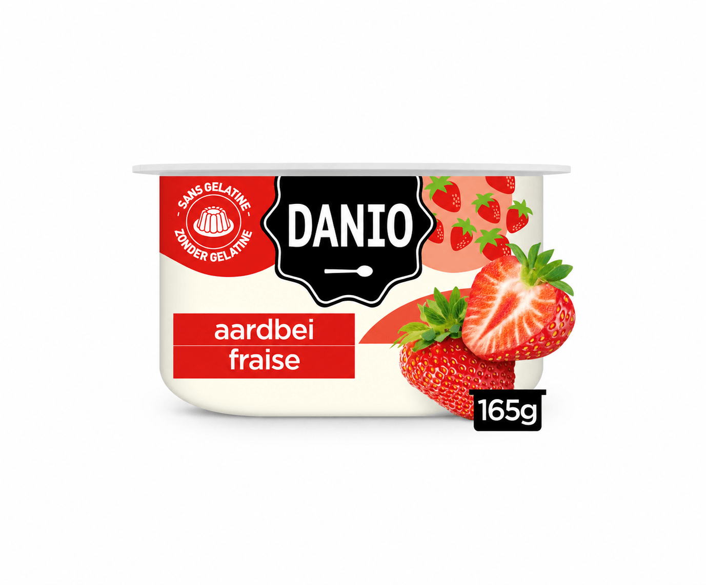 Danio Fromage Frais Fraise 165G