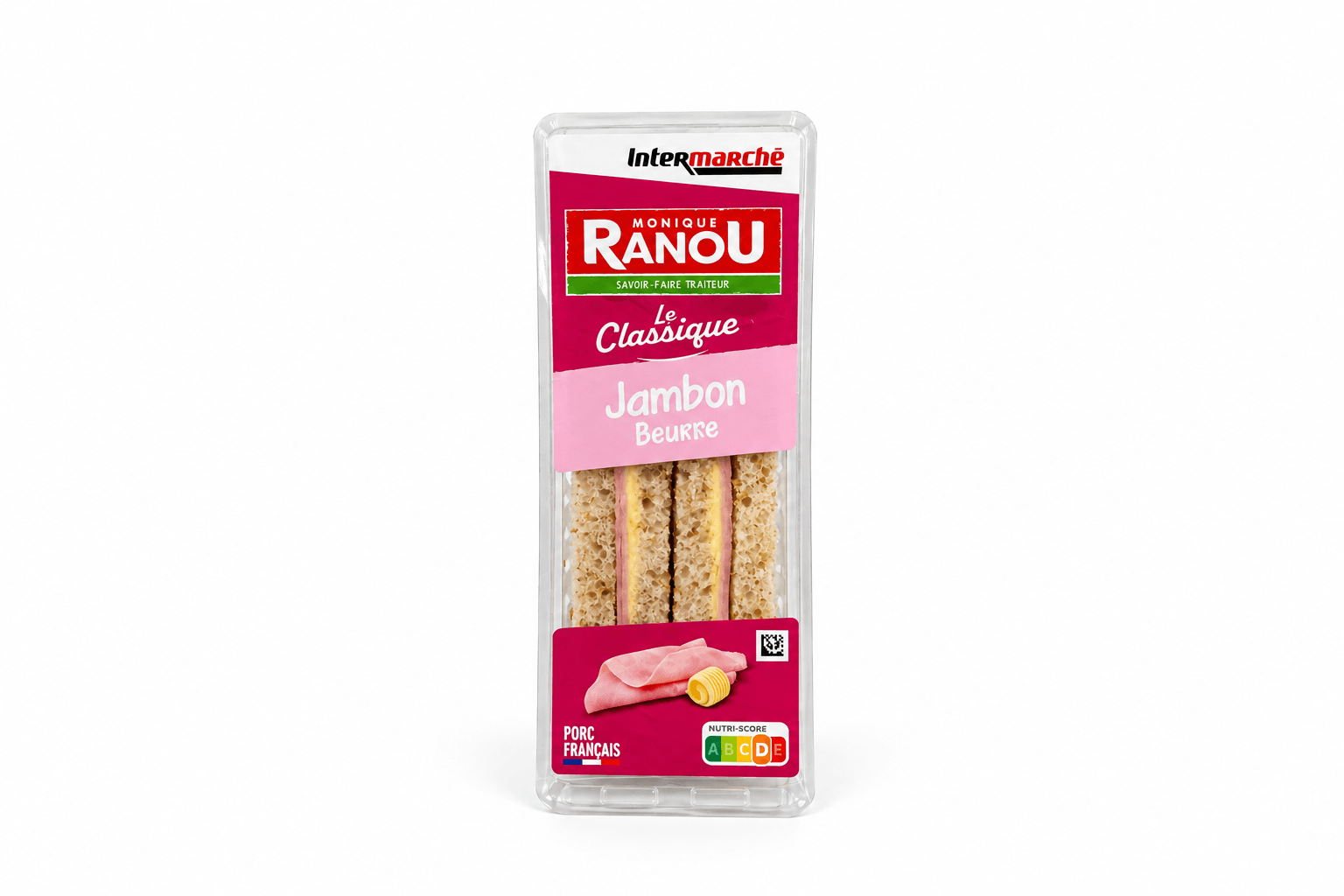 Monique Ranou Sandwich Jambon Beurre 125g