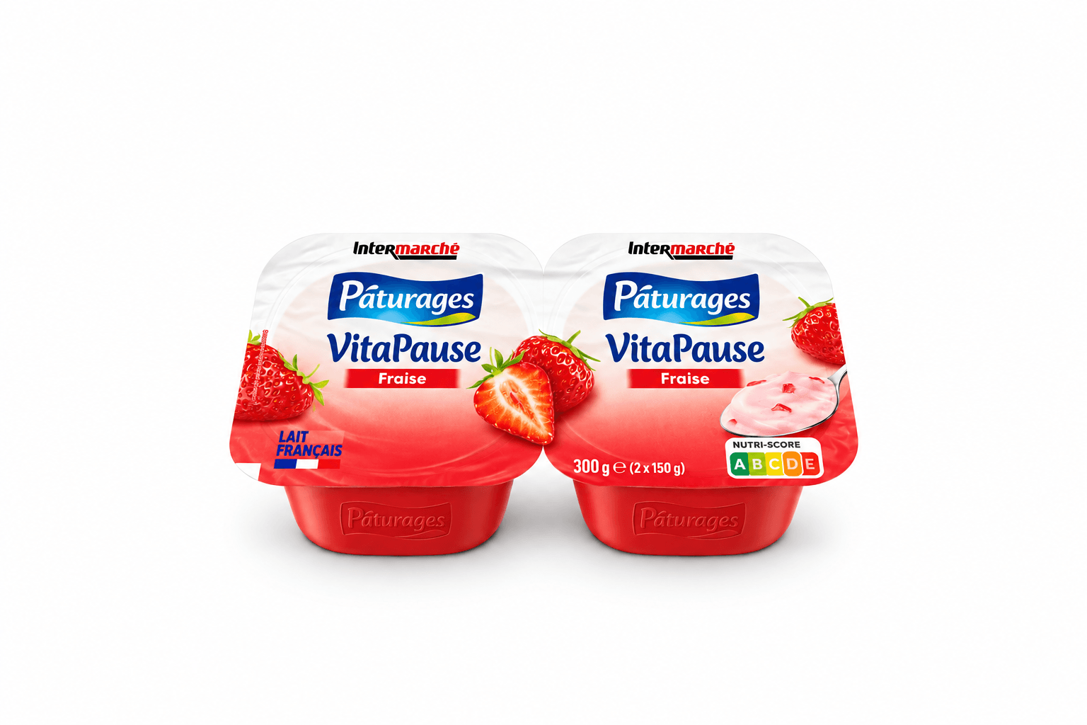 Pâturages VitaPause Fraise 2X150G