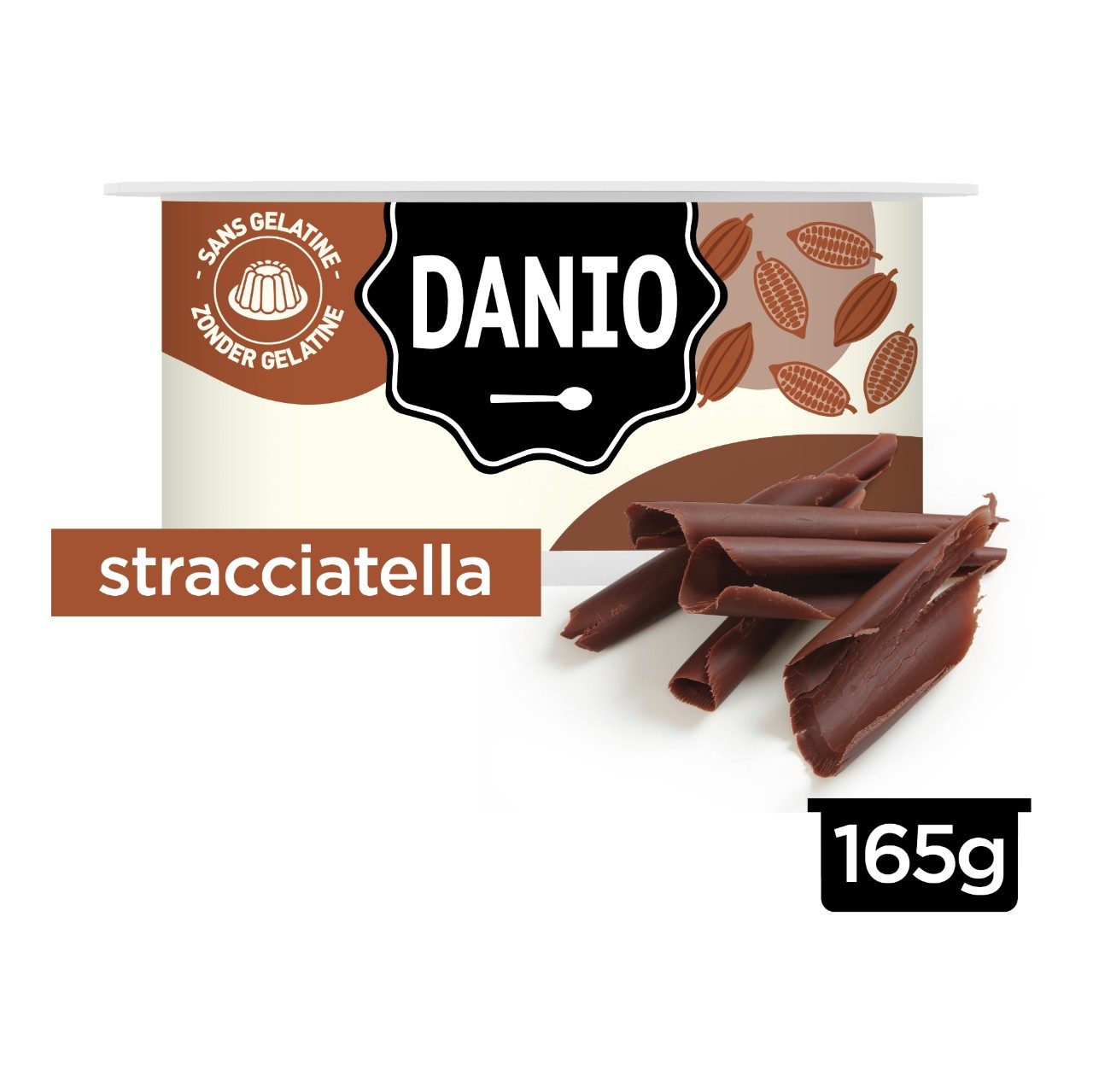 Danio Fromage Frais Stracciatella 165G