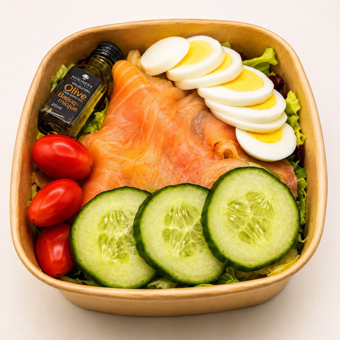 Salade Saumon Fumé