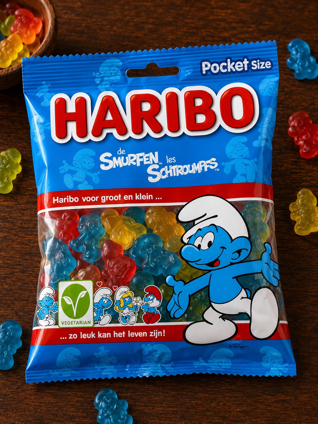 Haribo Schtroumpfs 75g