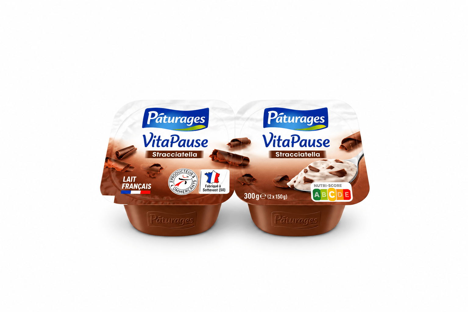 Pâturages VitaPause Sracciatella 2X150G