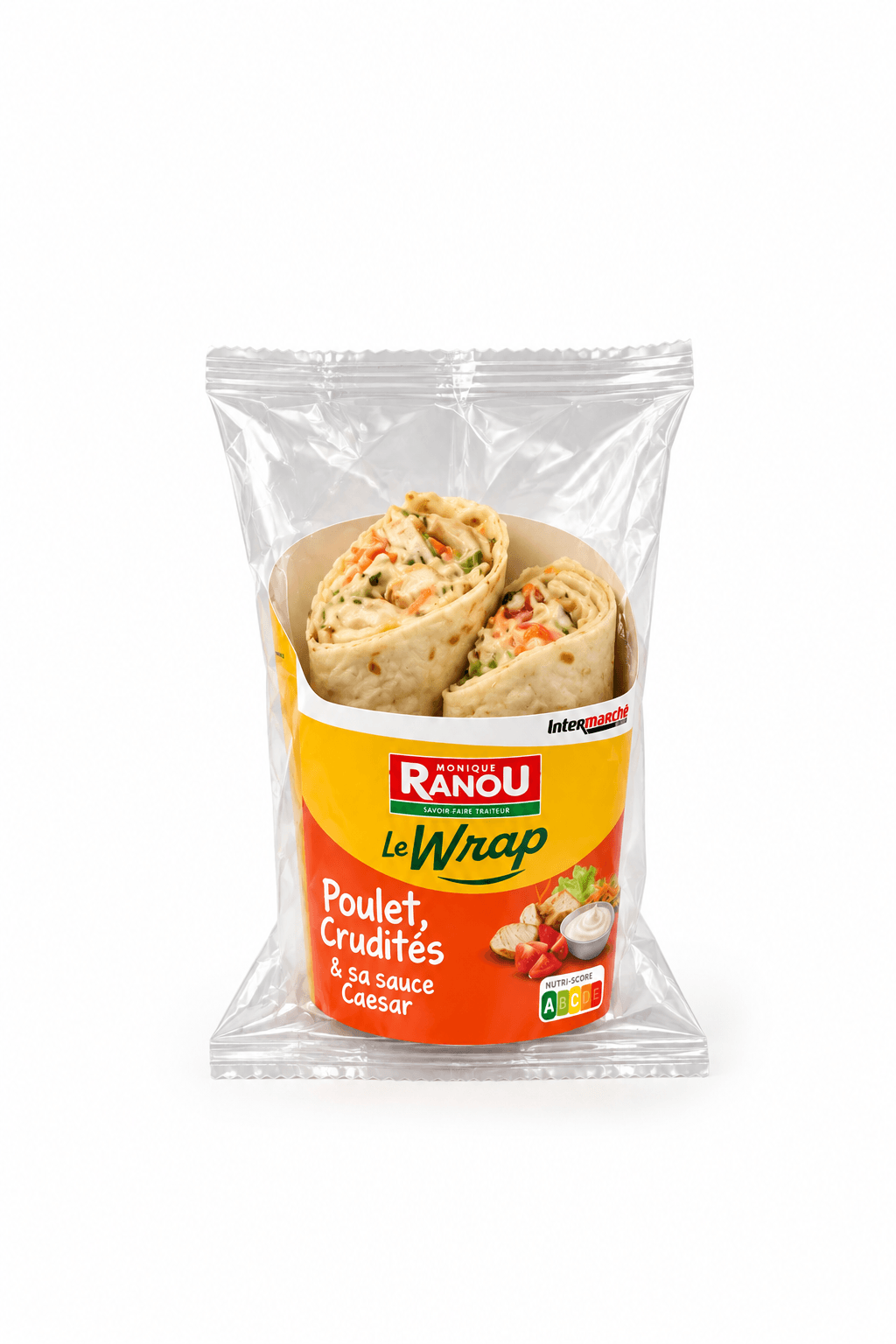 Monique Ranou Wrap Poulet Cudités 190g